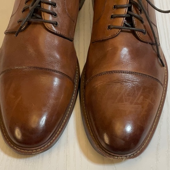 Blake McKay size 11.5 mens dress shoes. Visible wear, but still wearable shape. - Picture 8 of 8